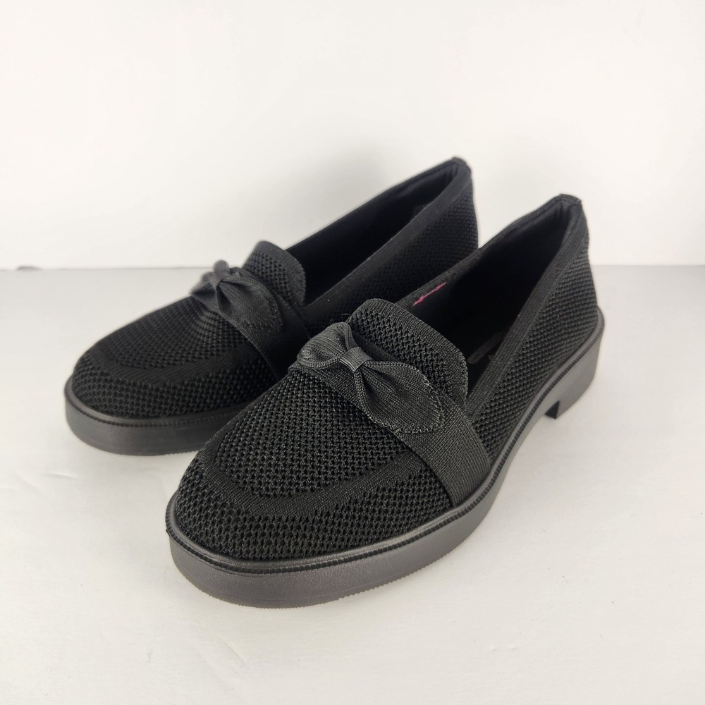 Skechers Women's Preppy Minimalist Comfy Cushioned Shoes Black Size‎ 7